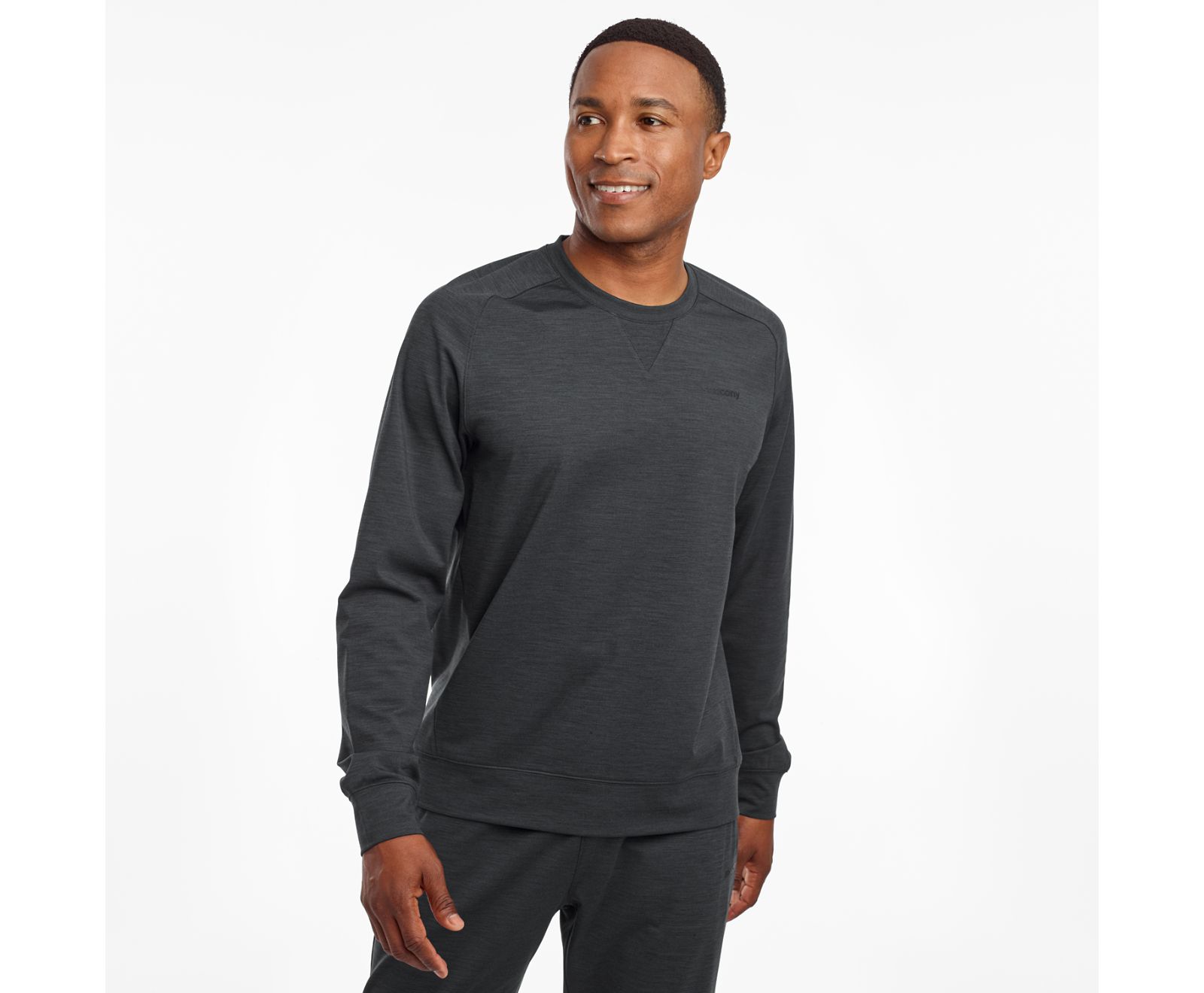 Chaquetas Saucony Solstice Crew Hombre Negros | México 675NWYB